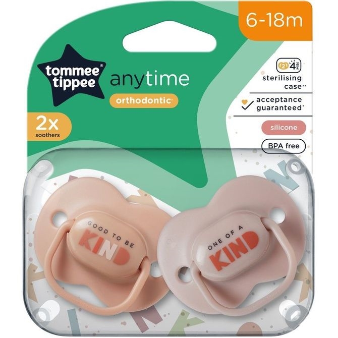 TOMMEE TIPPEE SMOCZEK 2X 6-18M ANY TIME