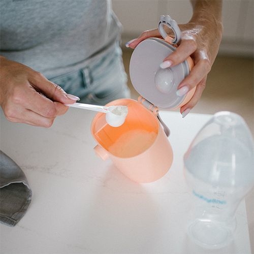 BABYONO POJEMNIK PRZENOŚNY NA MLEKO W PROSZKU