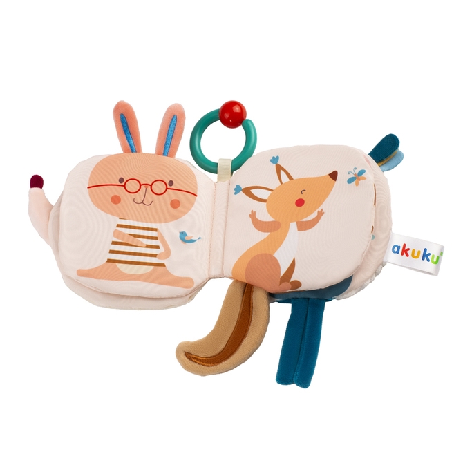 AKUKU KSIĄŻECZKA SENSORYCZNA JEŻYK