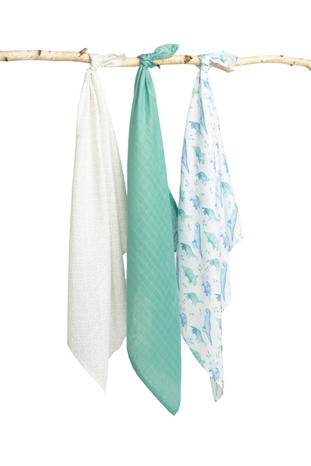 SENSILLO PIELUCHA BAMBUSOWA DINO 3 SZT