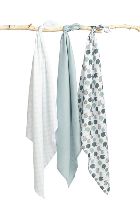 SENSILLO PIELUCHA BAMBUSOWA JEŻYK 3 SZT