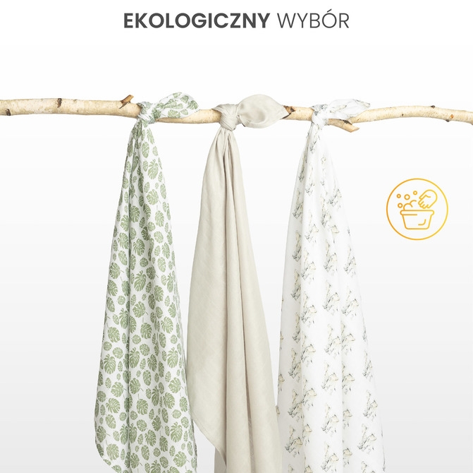 SENSILLO PIELUCHA BAMBUSOWA JEŻYK 3 SZT