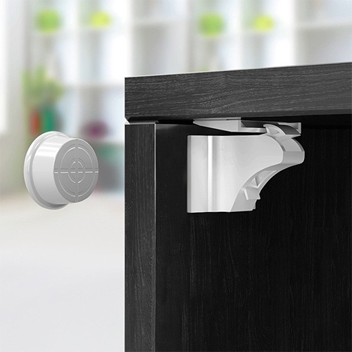 ZABEZPIECZENIE DO MEBLI-MAGNETYCZNA BLOKADA 4SZT