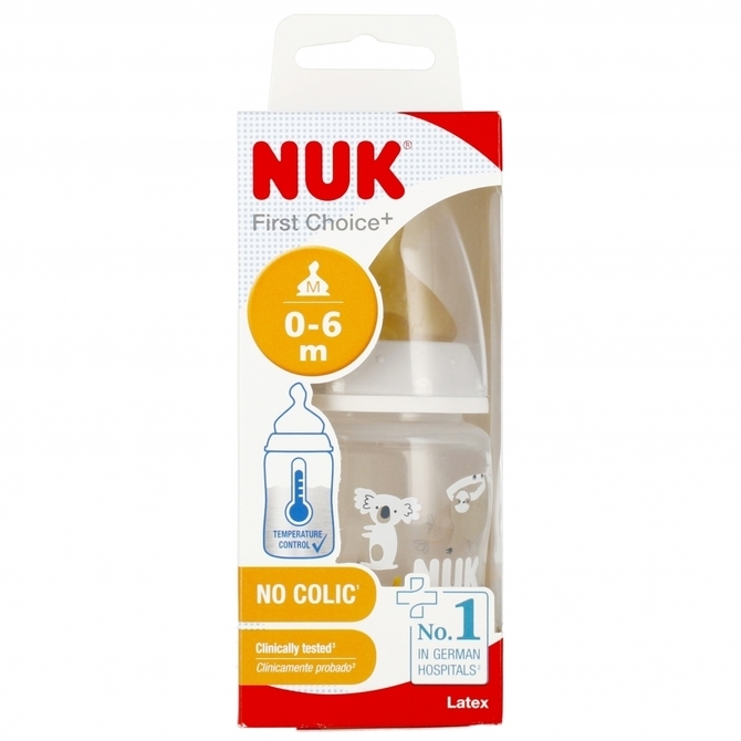NUK BUTELKA FIRST CHOICE 150ML 0-6M LATEKS