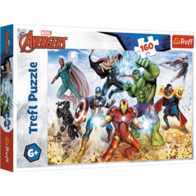 PUZZLE GOTOWI BY RATOWAĆ ŚWIAT AVENGERS  160