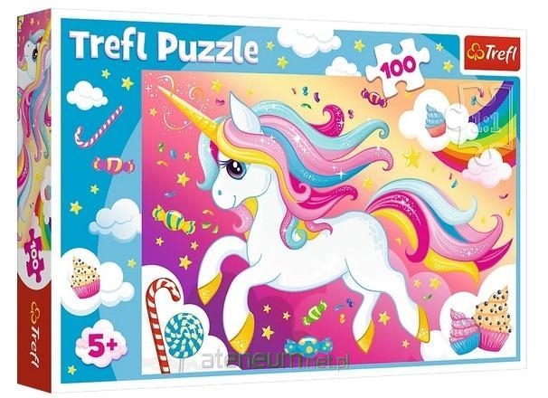 PUZZLE TREFL 100 EL PIEKNY JEDNOROŻEC 16386