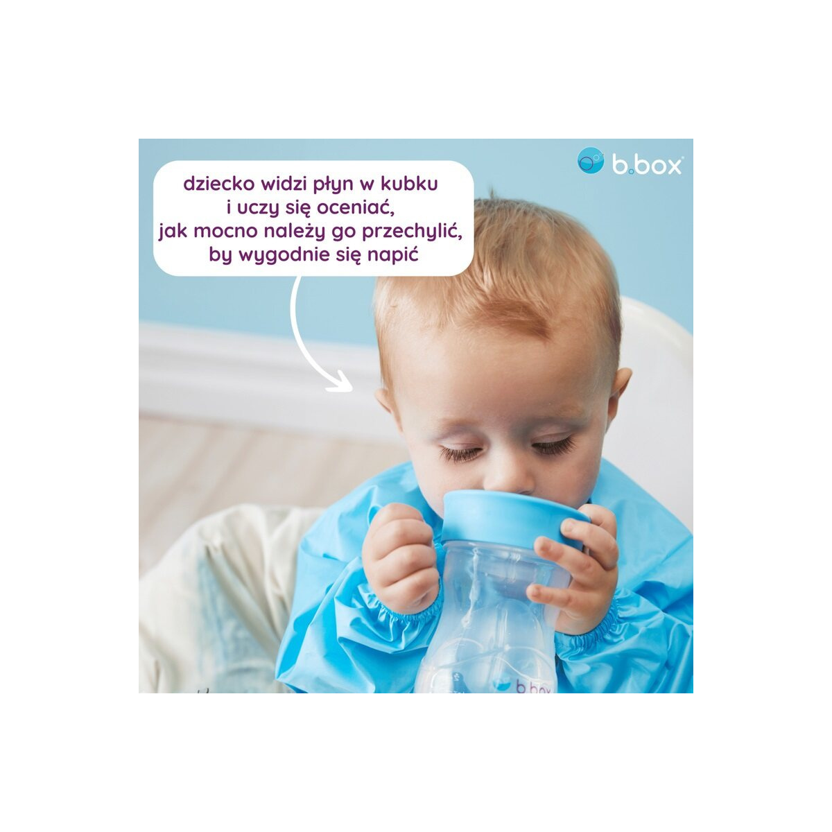 B.BOX KUBEK TRENINGOWY 240ML SAGE