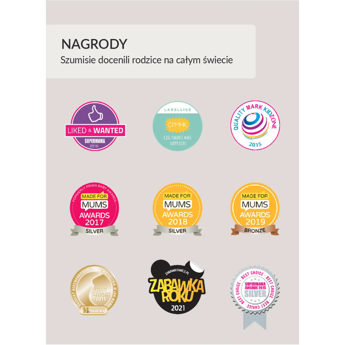 SZUMIŚ KRÓLIK BEŻ 7W1 APLIKACJA