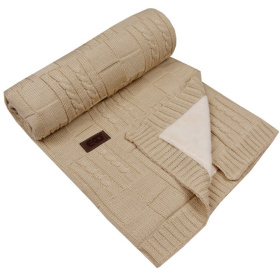 EKO KOCYK DZIANINA + FUTERKO PLE-76 BEŻOWY