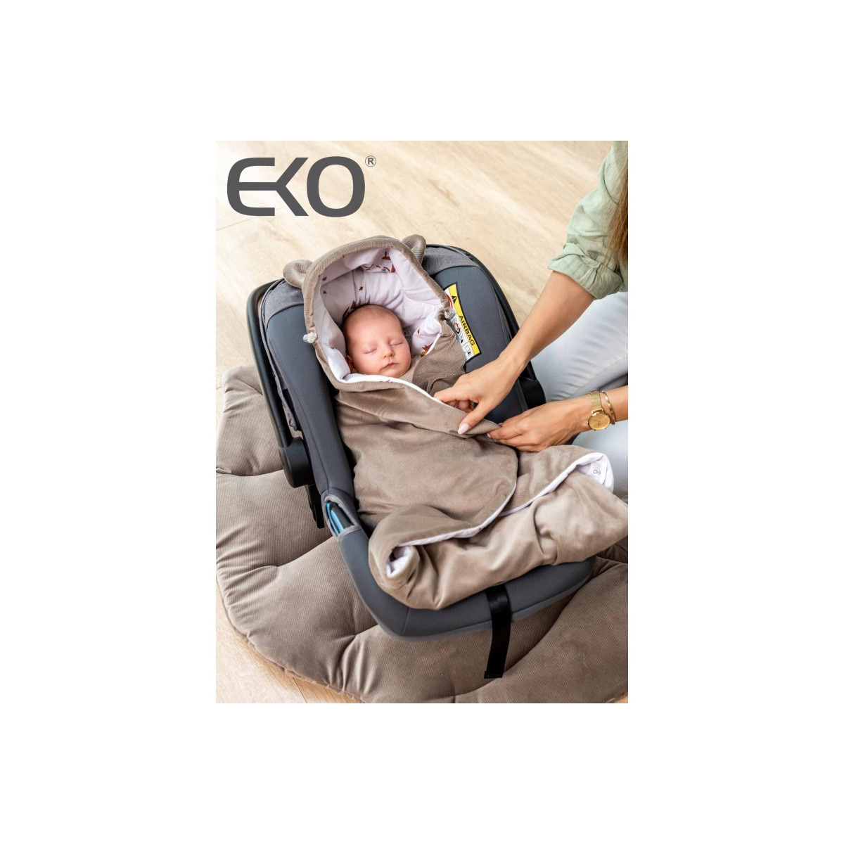 EKO OTULACZ DO FOTELIKA SP-56 JASNY BEŻ