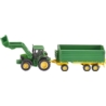 SIKU 1843 TRAKTOR JOHN DEERE Z PRZYCZEPĄ