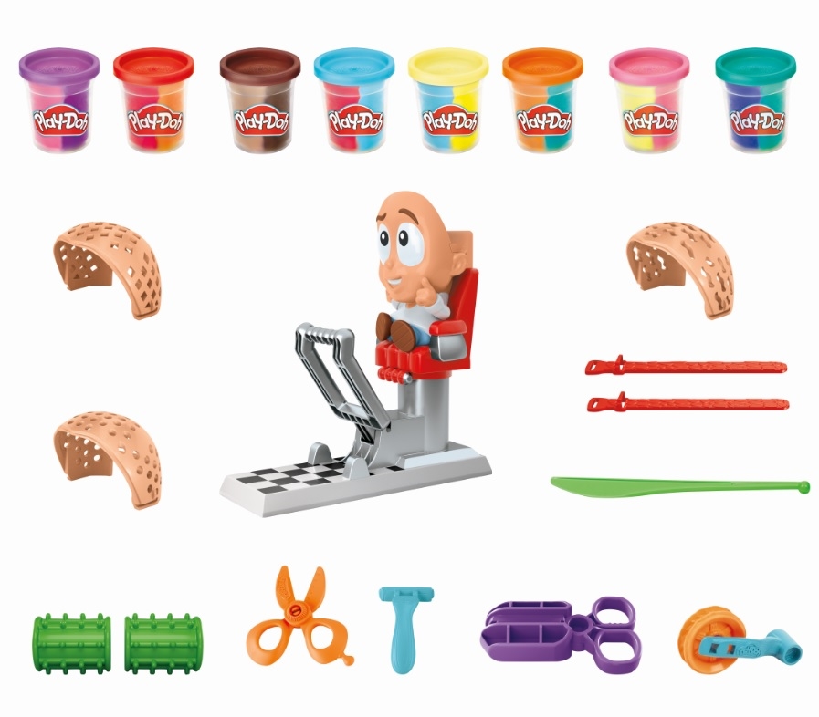 CIASTOLINA PLD ZESTAW FRYZJER