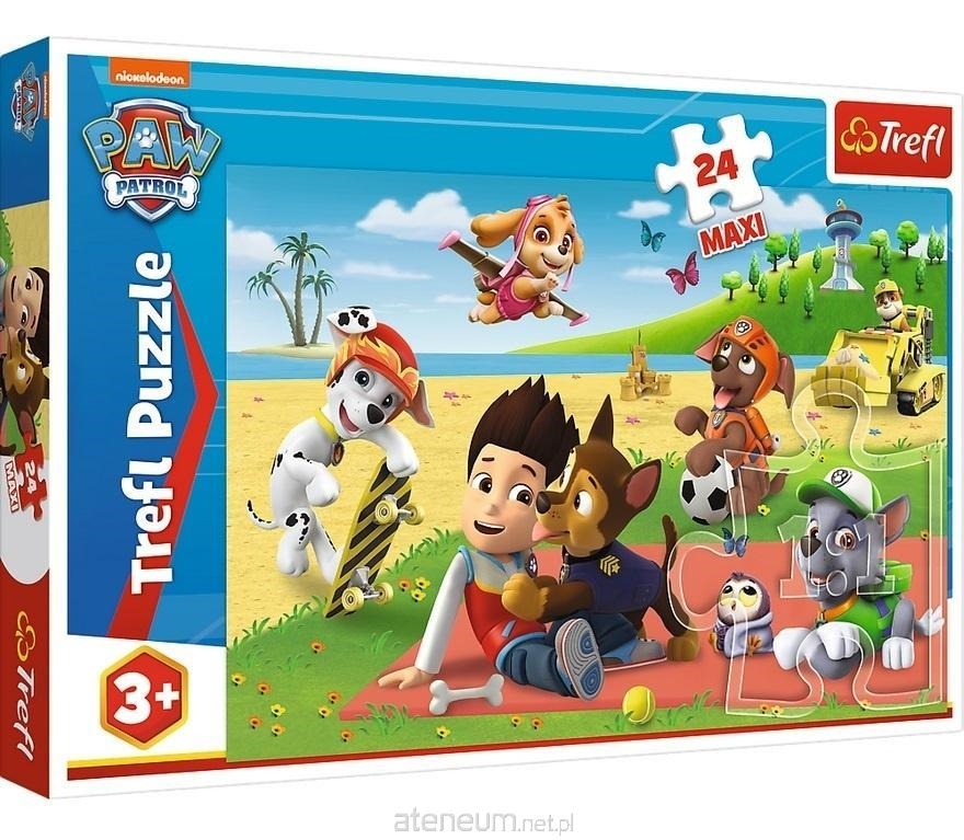 Puzzle - 24 Maxi - Zabawa na kocu - Viacom PAW Pat