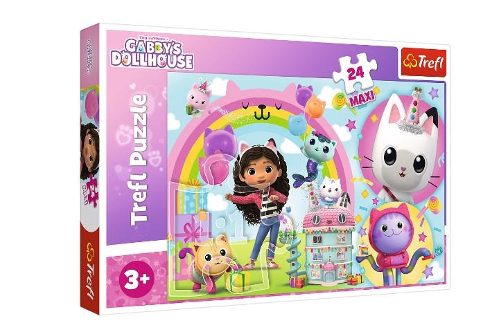 Puzzle - 24 Maxi -Wesoła Gabi - Universal Gabbys D