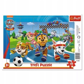 Puzzle ramkowe 15 Uczynne pieski 31428