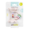 Grzechotka Kwiatki pastelowe