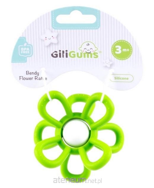 Grzechotka Kwiatek zielona