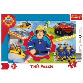 Puzzle ramkowe 15 Dzień Strażaka Sama 31351