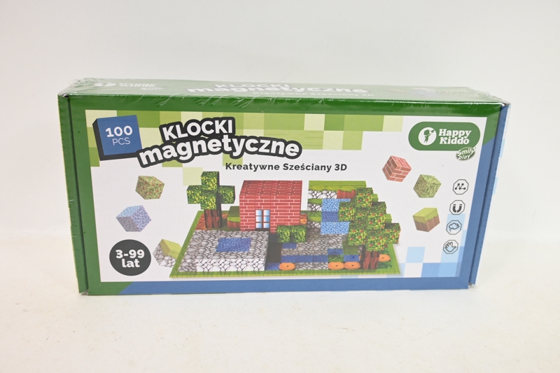 Klocki magnetyczne 100el SmilyPlay SP85305 53051