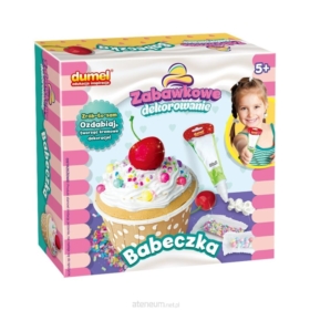 Zabawkowe dekorowanie Babeczka