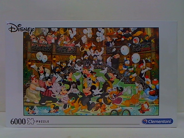 PUZZLE 6000 HQC DISNEY GALA  CLEMENTONI