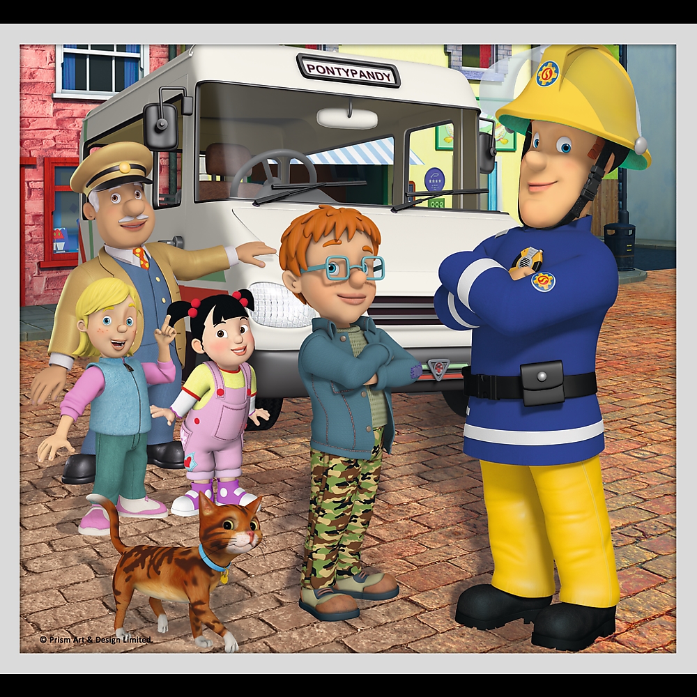 TREFL - PUZZLE 10w1 - STRAŻAK SAM - 90382