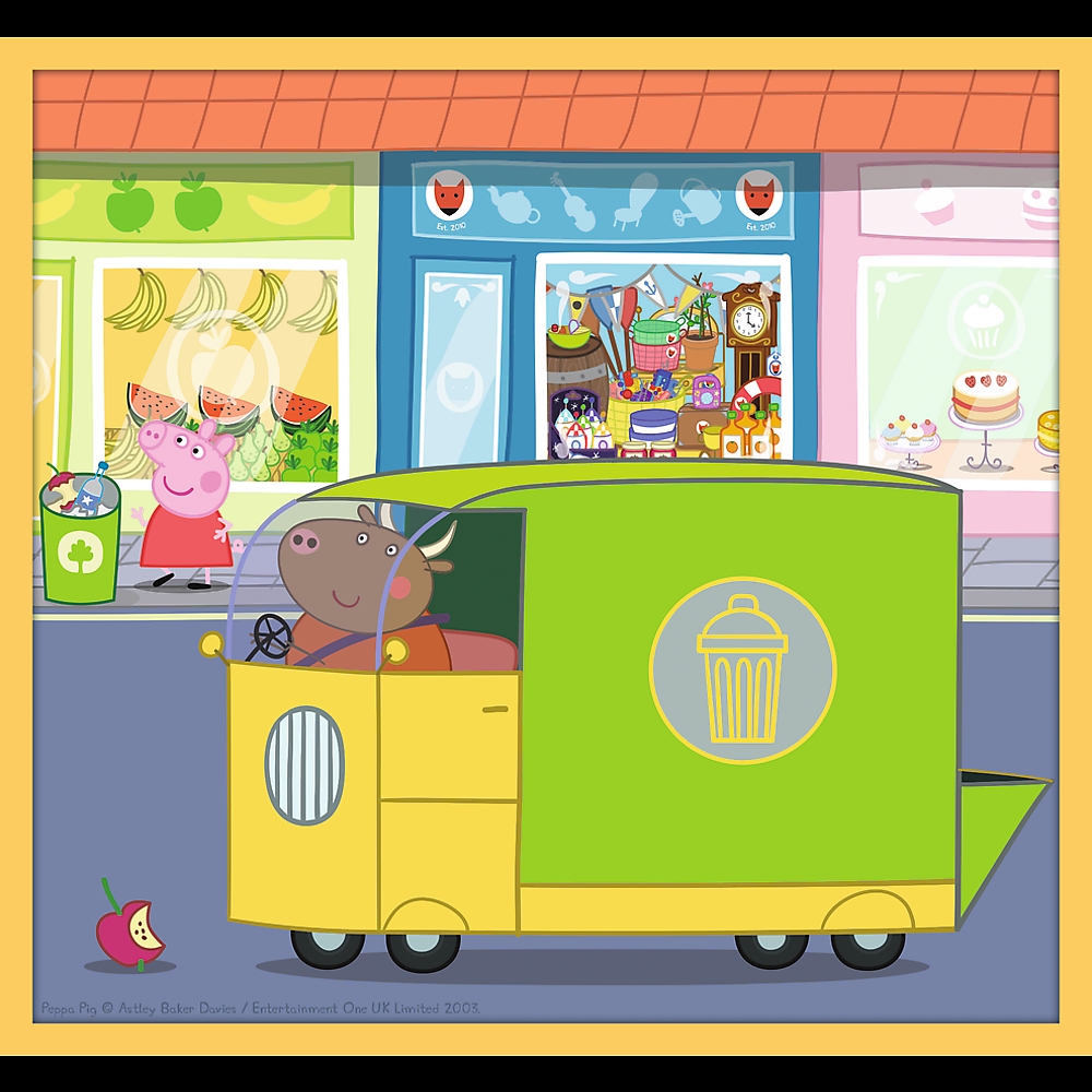 TREFL - PUZZLE 10w1 - POZNAJ ŚWINKĘ PEPPĘ - 90383