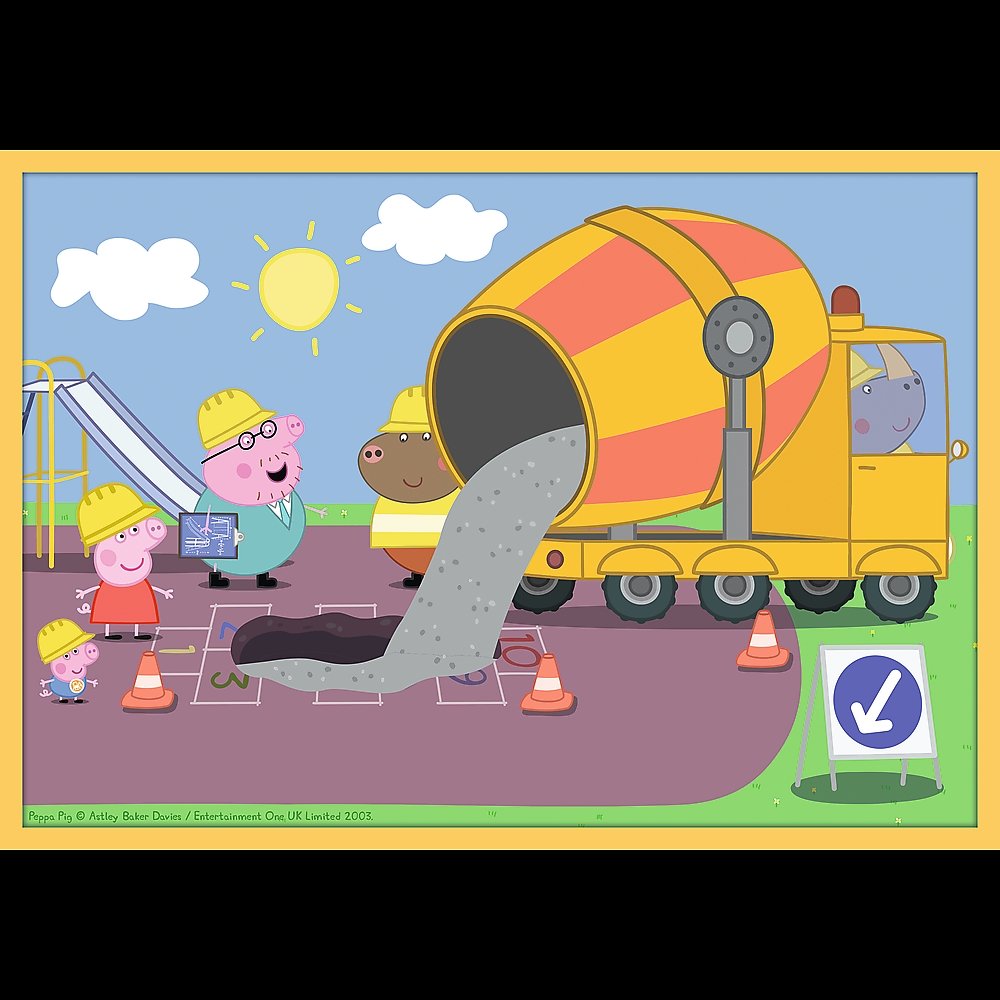 TREFL - PUZZLE 10w1 - POZNAJ ŚWINKĘ PEPPĘ - 90383