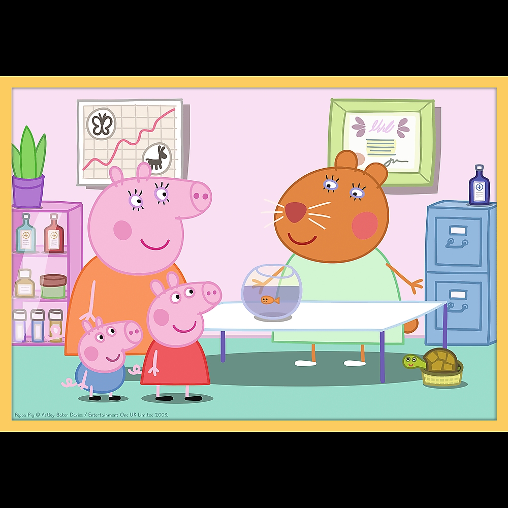 TREFL - PUZZLE 10w1 - POZNAJ ŚWINKĘ PEPPĘ - 90383