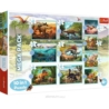 TREFL - PUZZLE 10w1 - W ŚWIECIE DINOZAURÓW - 90390