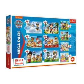 Puzzle Psi Patrol 10w1 Niezawodna druzyna 96001