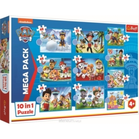 Puzzle Psi Patrol 10w1 Niezawodna druzyna 96001