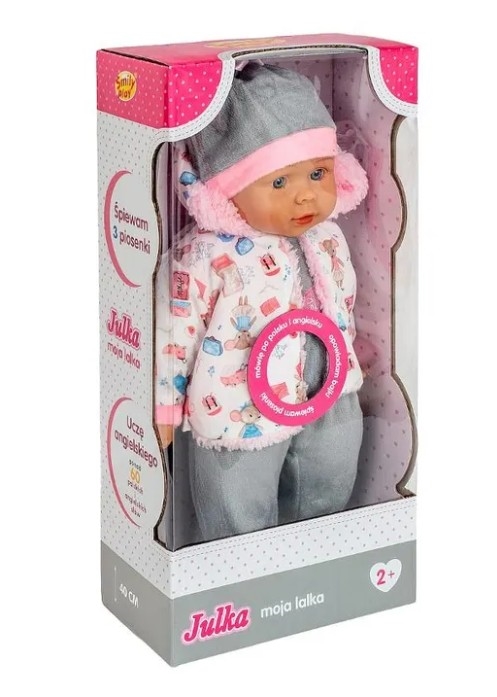 SMILY PLAY JULKA LALKA BOBAS 40CM