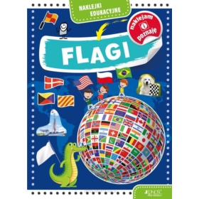 NAKLEJKI EDUKACYJNE FLAGI