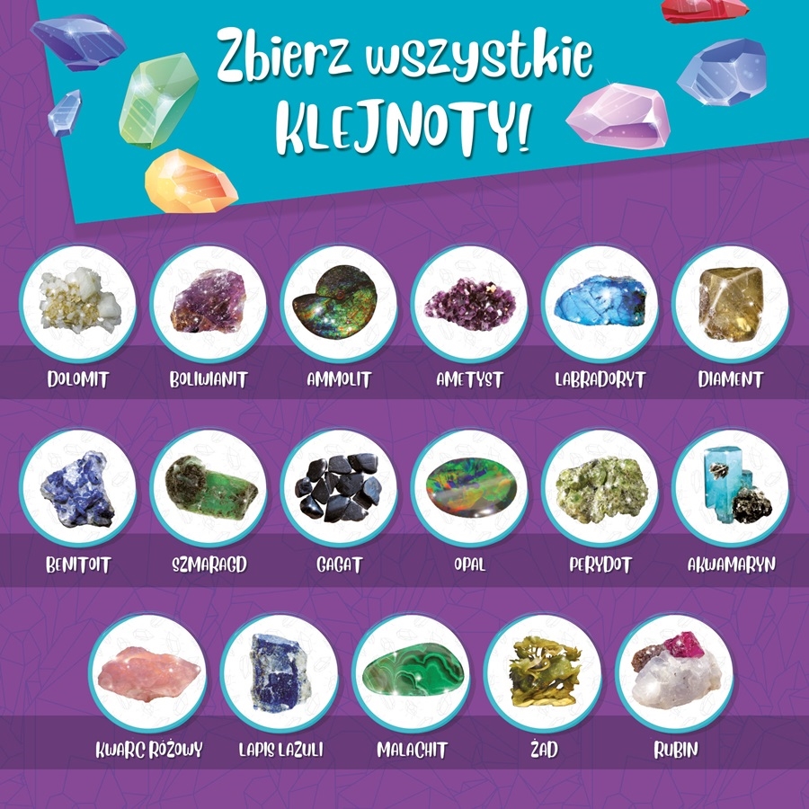 LISCIANI I'M GENIUS POZNAJ MINERAŁY ZE ŚWIATA