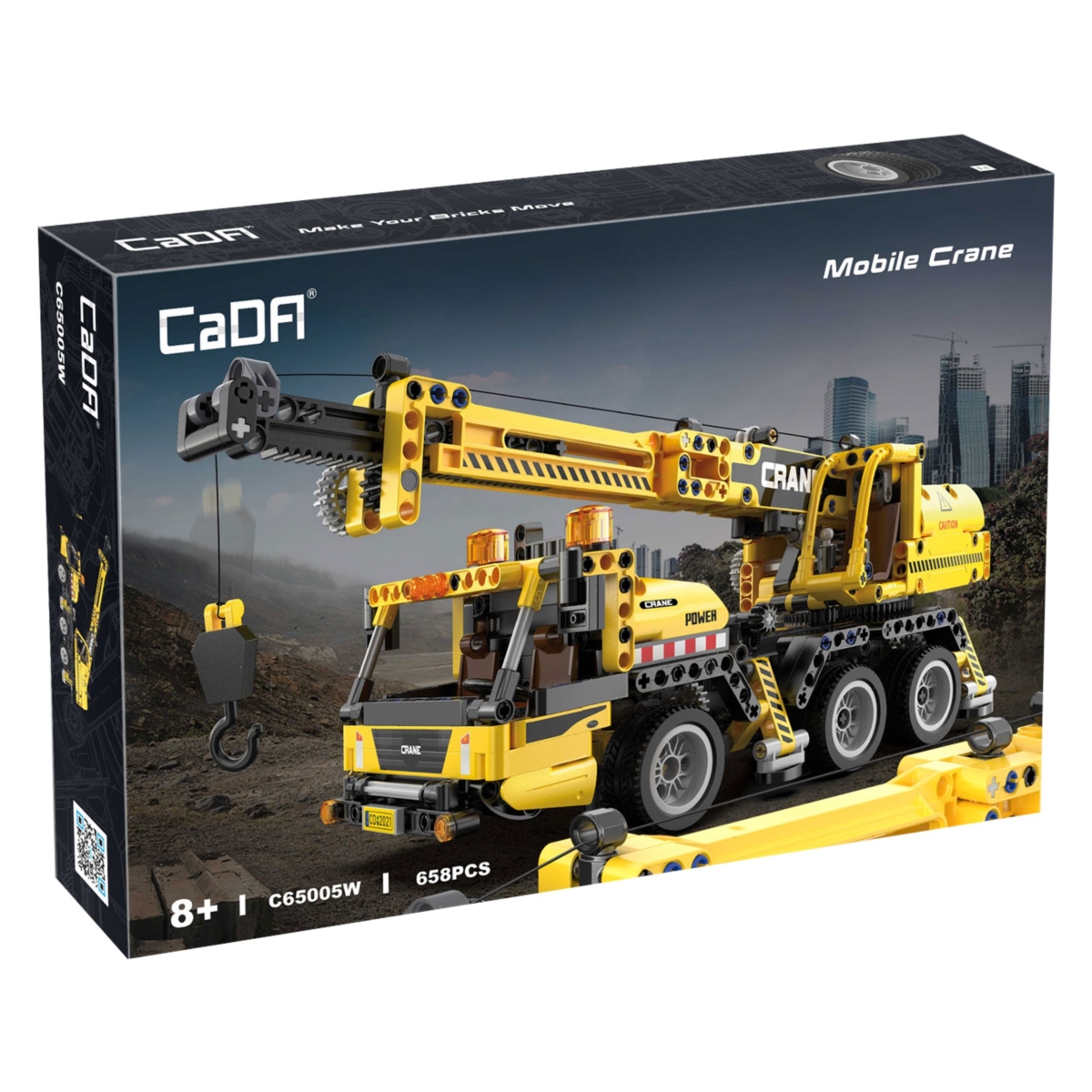 *****Cada klocki Mobile Crane dźwig C65005W 27598