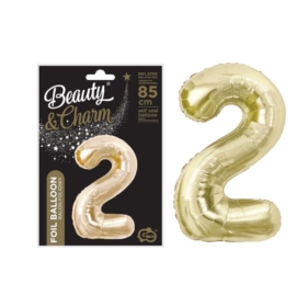BALON FOLIOWY CYFRA 2