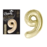 BALON FOLIOWY CYFRA 9