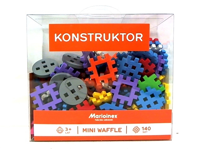 MARIOINEX KLOCKI WAFLE 140SZT