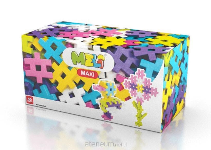 KLOCKI MELI MAXI PINK 50 SZT