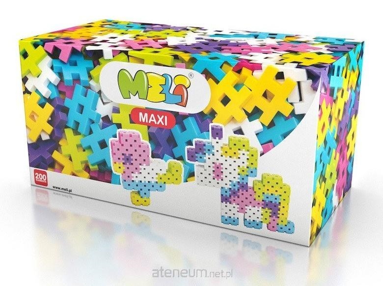 KLOCKI MELI MAXI PINK 200 SZT