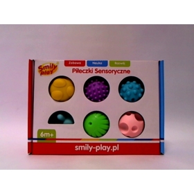 PIŁECZKI SENSORYCZNE SMILY