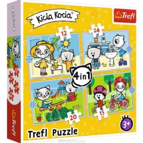 PUZZLE 4W1 KICIA KOCIA 34372