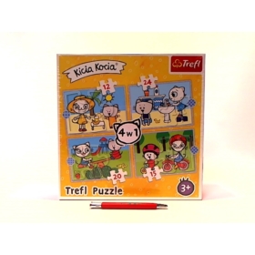 PUZZLE 4W1 KICIA KOCIA 34372