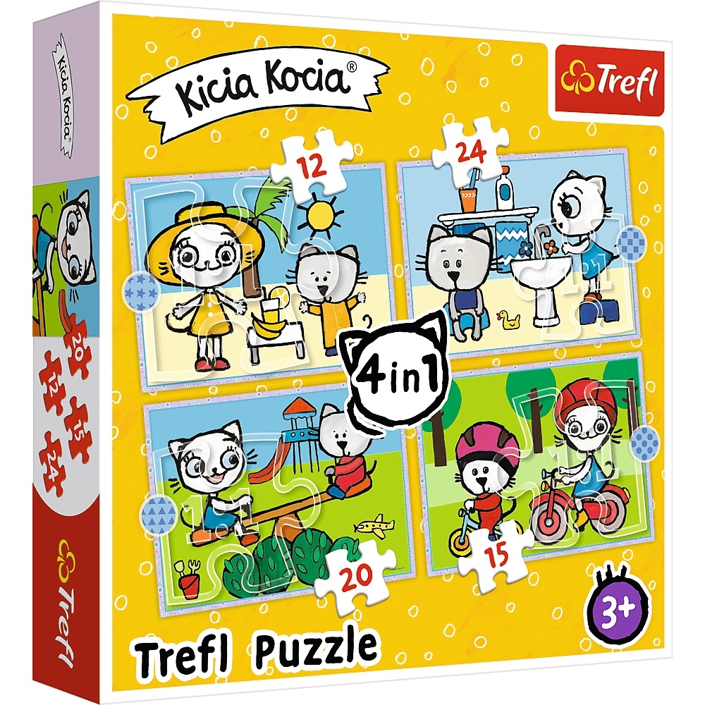 PUZZLE 4W1 KICIA KOCIA 34372
