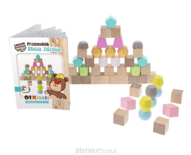 TREFL DREWNIANE KLOCKI KODOWANE