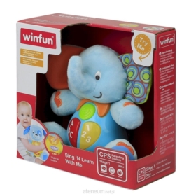 WINFUN PRZYTULACZEK SŁONIK TRĄBUŚ