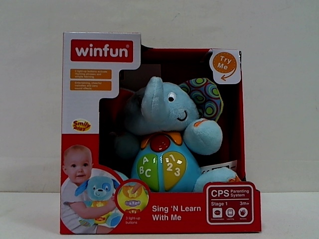 WINFUN PRZYTULACZEK SŁONIK TRĄBUŚ