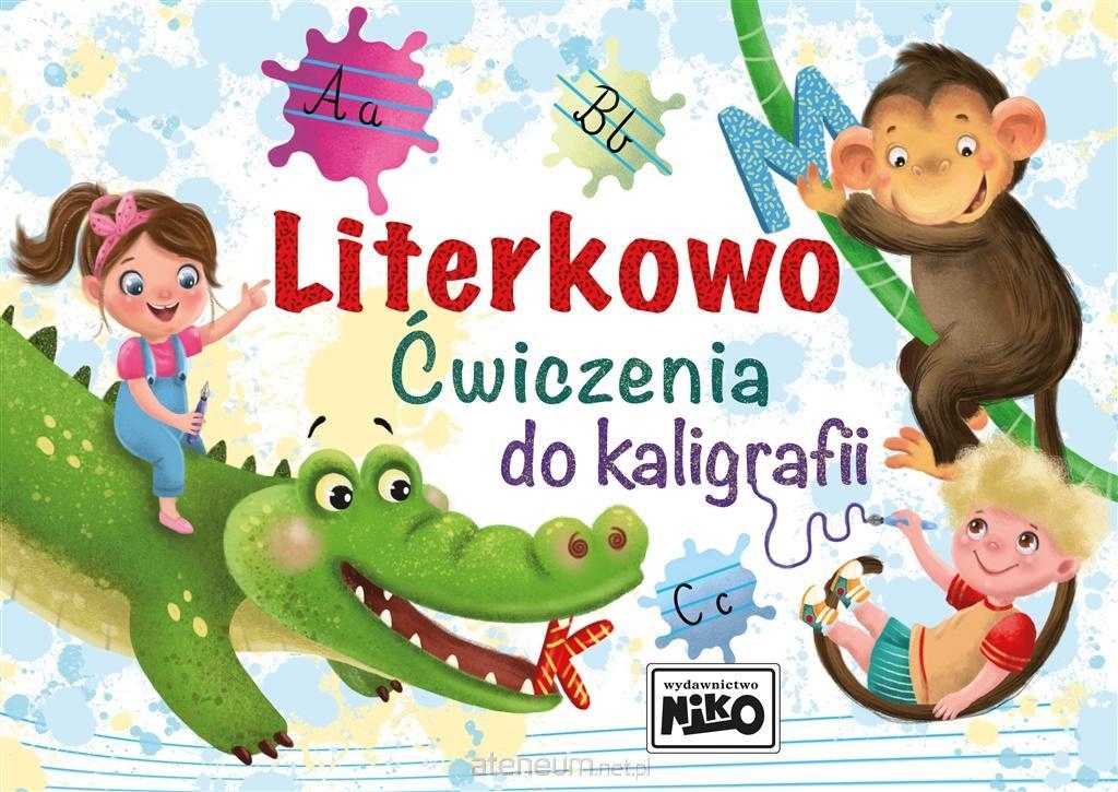 LITERKOWO. ĆWICZENIA DO KALIGRAFII.