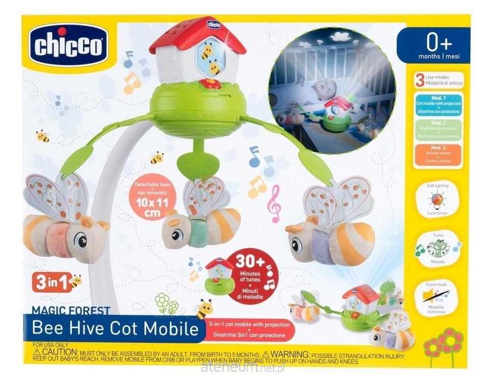 CHICCO KARUZELA NA ŁÓZECZKO PSZCZÓŁKI